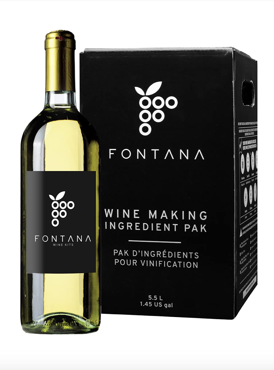 Fontana Italian Pinot Grigio Wine Kit (5.3 L | 1.4 gal)