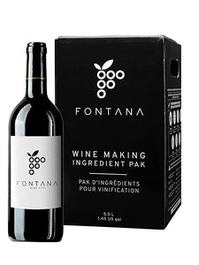 Fontana French Cabernet Sauvignon Wine Kit (5.3 L | 1.4 gal)