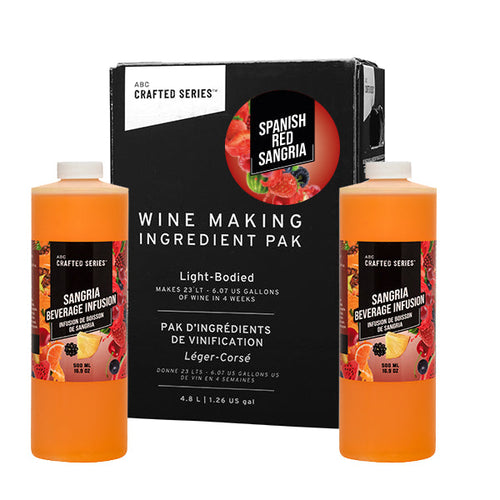 Spanish Red Sangria Red Fruit Winemaking Kit (6.3 L | 1.66 gal)