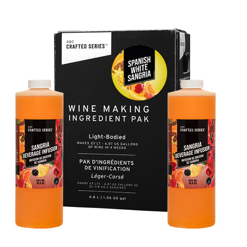 Spanish White Sangria White Fruit Winemaking Kit (6.3 L | 1.66 gal)
