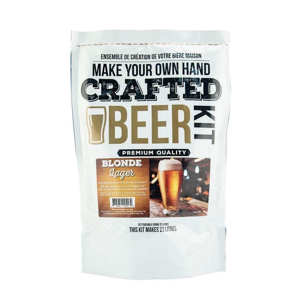 Blonde Lager Beer Kit (1.5 kg | 3.3 Lb)