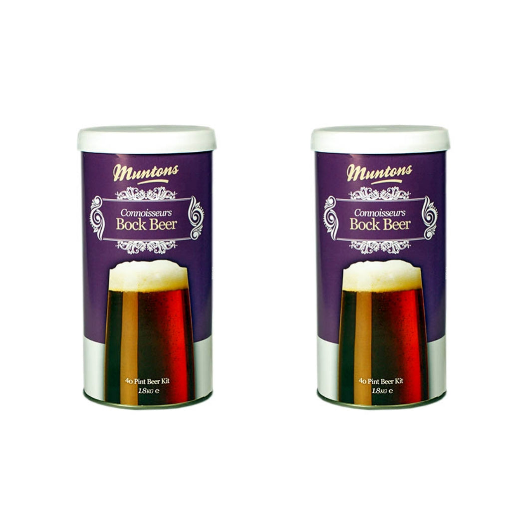 Connoisseurs Range Bock Bier Kit Craft a Dark Lager Delight (1.8 kg | 3.9 Lb) | Pack of 2