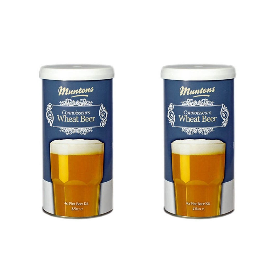 Connoisseurs Range Wheat Beer Kit Crisp and Flavourful (1.8 kg | 3.9 Lb) | Pack of 2