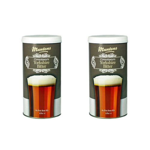 Connoisseurs Range Yorkshire Bitter Kit Authentic Brewing (1.8 kg | 3.9 Lb) | Pack of 2