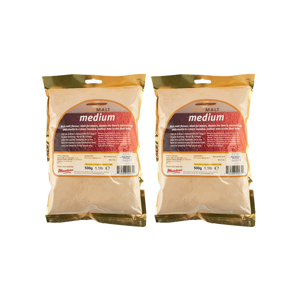 Spraymalt Medium Pack of 2 (500 g | 1.1 Lb)