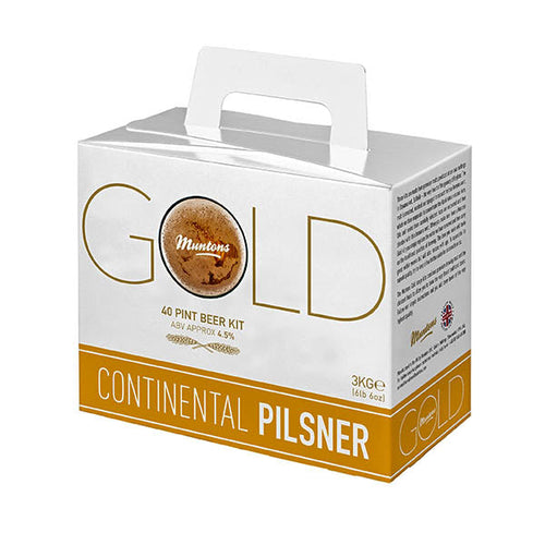 Gold Range Continental Pilsner Kit (3.0 kg | 6.6 Lb)