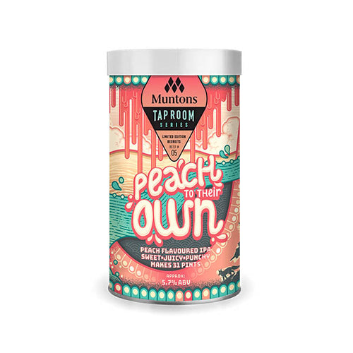 Tap Room Peach Flavoured IPA Kit (1.5 kg | 3.3 Lb)