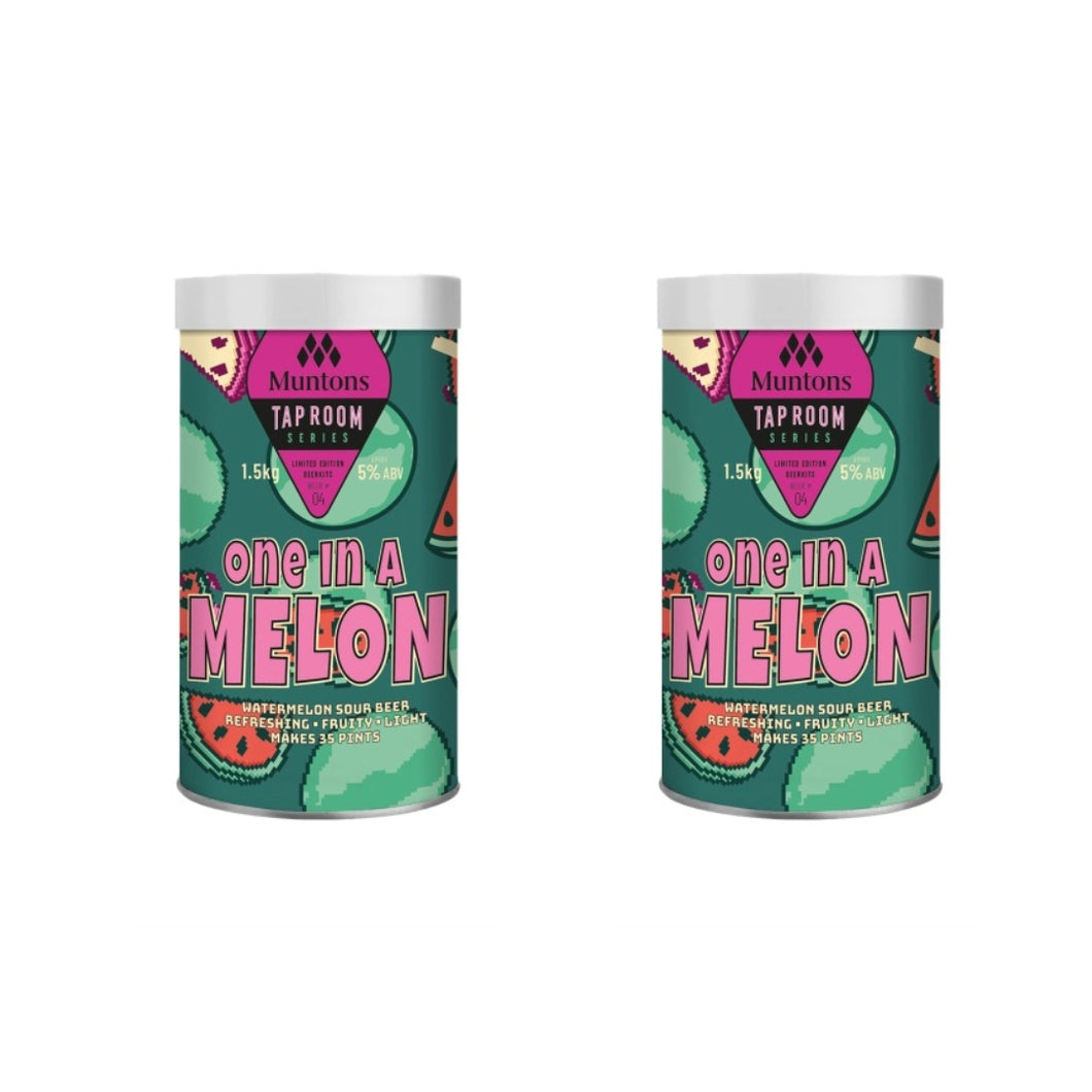 Tap Room Watermelon Sour Beer Kit - Refreshing and Unique Brew (1.5 kg | 3.3 Lb) | Pack of 2