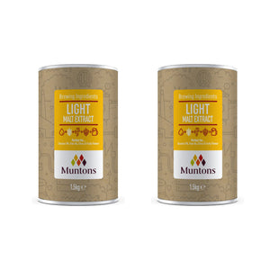 Malt Extract Light - Elevate Your Brewing with Refreshing Flavours (1.5 kg | 3.3 Lb) | Pack of 2