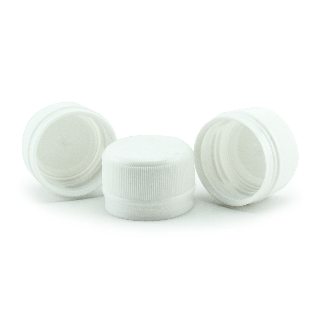 Plastic P.E.T Caps Tamper Evident Closure Pack of 100 (28 mm | 1.1 inches)