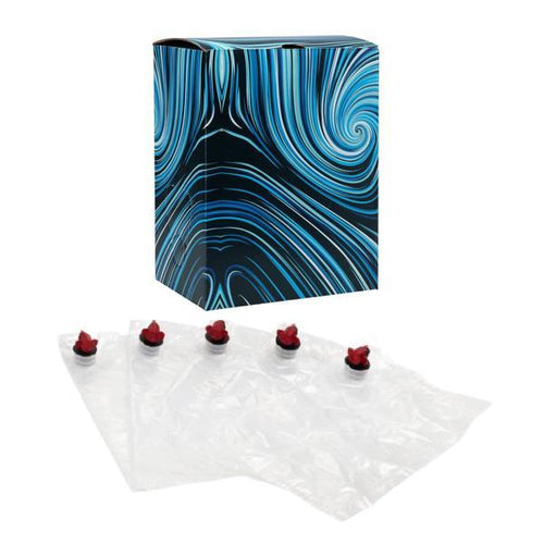 5 Bags & 1 Box | Cool and Swirly (5 L | 1.32 gal)