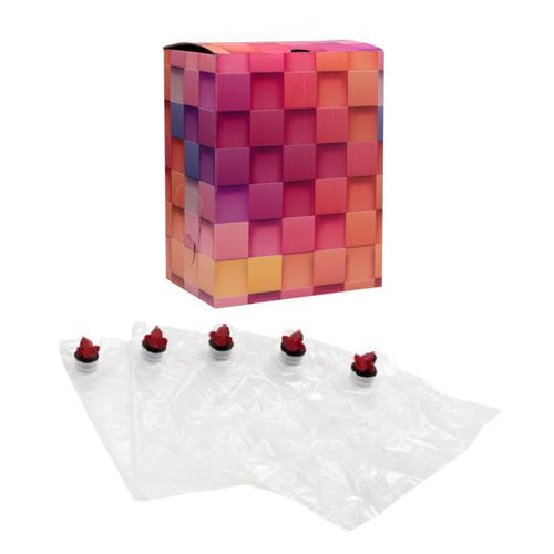 5 Bags & 1 Box | 3d Square Mosaic Vintage colourful (5 L | 1.32 gal)