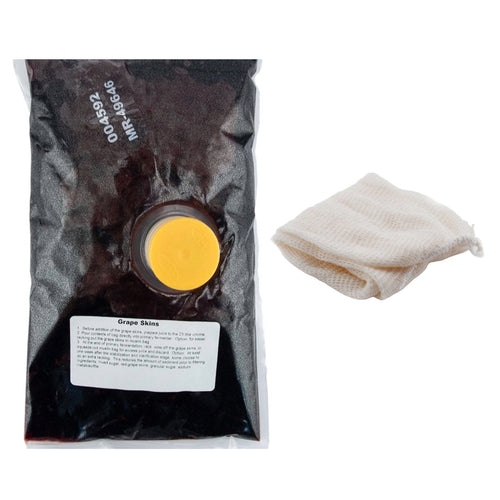 Crafted Series Crushed Grape Skin Pack with Muslin Bag – 1 L (35.1 oz)