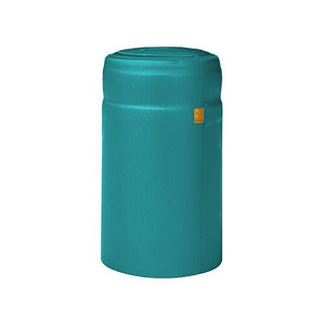 Teal | Shrink Cap Pack of 100 (30.5 x 55 mm | 1.2 x 2.16 in)