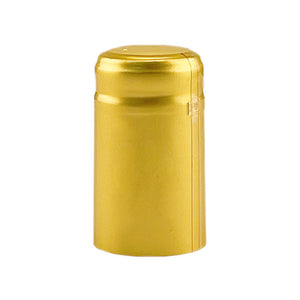 Gold | Shrink Cap Pack of 100 (30.5 x 55 mm | 1.2 x 2.16 in)