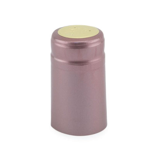 Dusty Rose | Shrink Cap Pack of 100 (30.5 x 55 mm | 1.2 x 2.16 in)