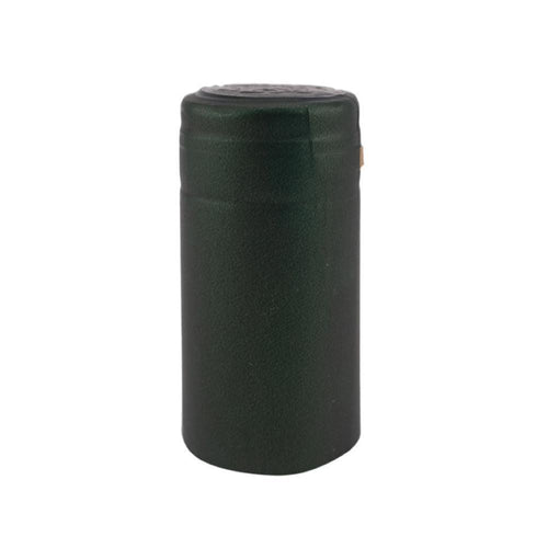Green Metallic with Green Grape Top | Shrink Cap Pack of 100 (30.5 x 55 mm | 1.2 x 2.16 in)