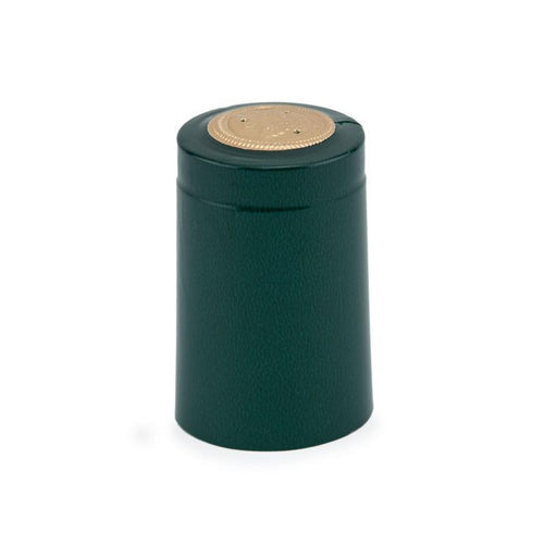 Green | Large Shrink Cap Pack of 100 (34 x 55 mm | 1.34 x 2.17 in)