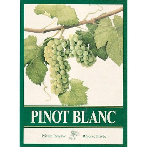 Pinot Blanc Grape Cluster Wine Label 30 per Pack ( 4 in x 6 in | 10 cm x 15 cm)