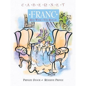 Cabernet Franc Watrecolor Wine Label 30 per Pack ( 4 in x 6 in | 10 cm x 15 cm)