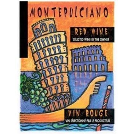 Montepulciano Pastel Wine Label 30 per Pack ( 4 in x 6 in | 10 cm x 15 cm)