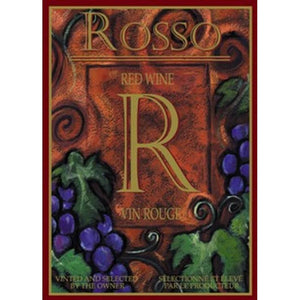 Rosso R Wine Label 30 per Pack ( 4 in x 6 in | 10 cm x 15 cm)