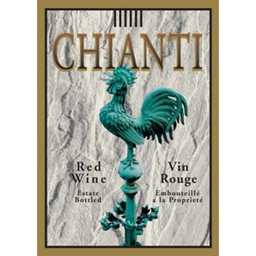 Chianti Weather Rooster Wine Label 30 per Pack ( 4 in x 6 in | 10 cm x 15 cm)