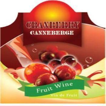 Cranberry Splash Wine Label 30 per Pack ( 4 in x 6 in | 10 cm x 15 cm)