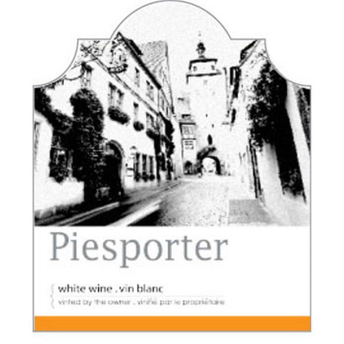 Piesporter Street View Wine Label 30 per Pack ( 4 in x 6 in | 10 cm x 15 cm)