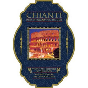 Chianti Colosseum Wine Label 30 per Pack ( 4 in x 6 in | 10 cm x 15 cm)