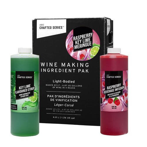 Raspberry Key Lime Meringue Red Fruit Winemaking Kit (6.3 L | 1.66 gal)