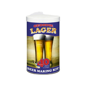 Geordie Lager - Unleash the Refreshing Tang of a Light Gold Beer with Continental Flair (1.5 kg | 3.3 Lb)