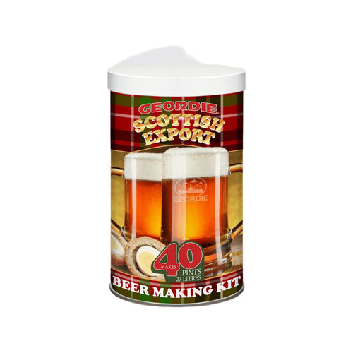 Geordie Scottish Export - Embrace the Flavors of Scotland with a Deep Golden, Full-Bodied Ale (1.5 kg | 3.3 Lb)