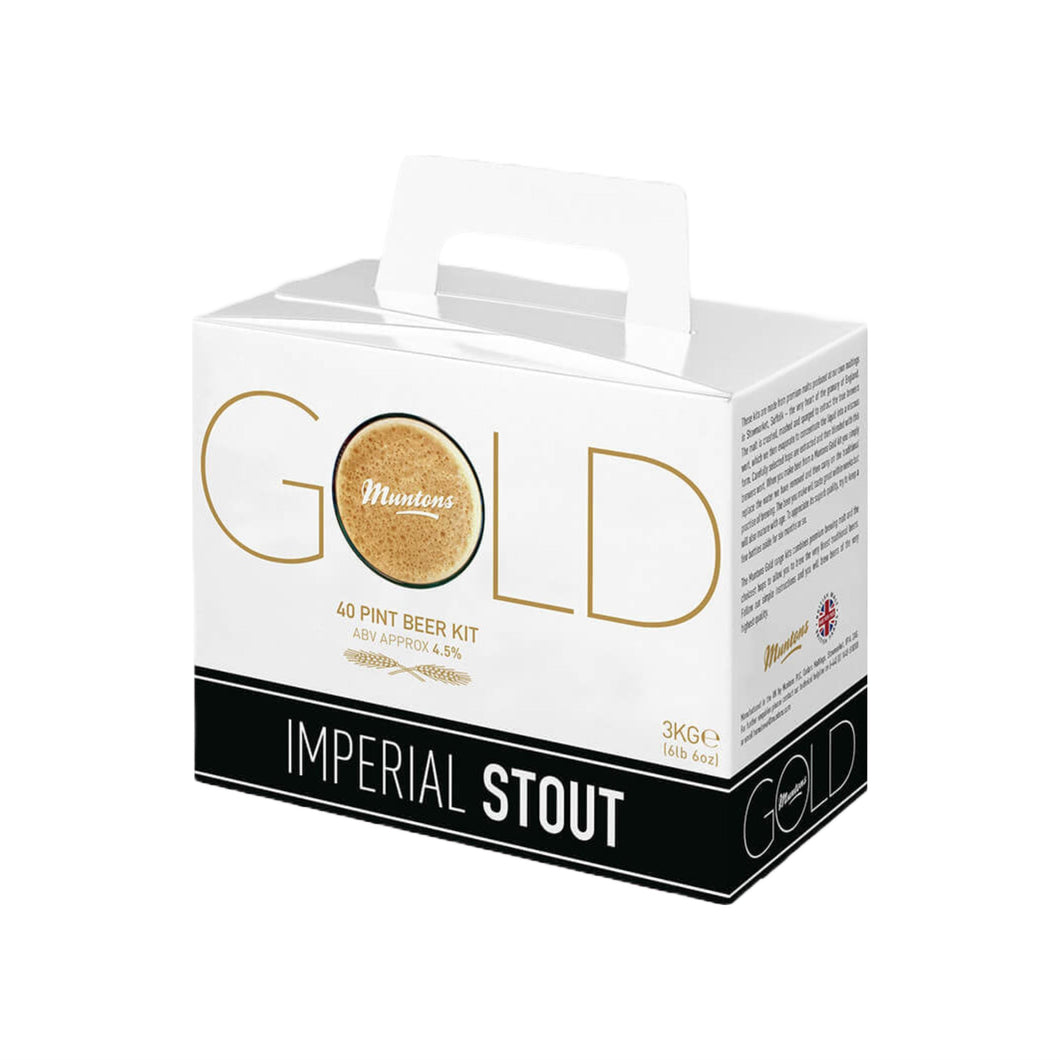 Gold Range Imperial Stout Beer Kit - Brew the Essence of Classic Stout (3.0 kg | 6.6 Lb)