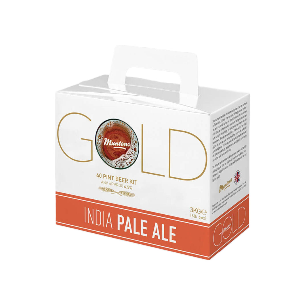 Gold Range India Pale Ale Beer Kit - Brew Authentic IPA at Home (3.0 kg | 6.6 Lb)