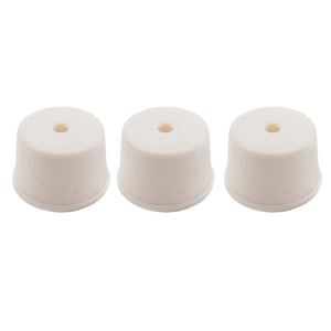 Rubber Stopper #11 Solid 3 per Pack (2.34 x 1.93 x 1.45 in | 58.4 x 49 x 36.8 mm)