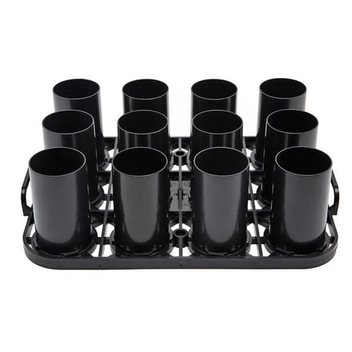 Jet Bottle Washer Tray - Stackable, Versatile, and BPA-Free - Fits Most Sinks and Glass Bottles - 15.5