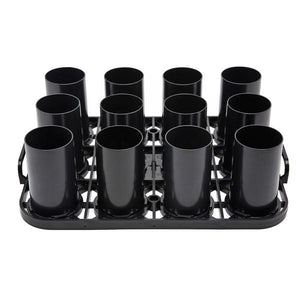 Jet Bottle Washer Tray - Stackable, Versatile, and BPA-Free - Fits Most Sinks and Glass Bottles - 15.5" x 11" Size