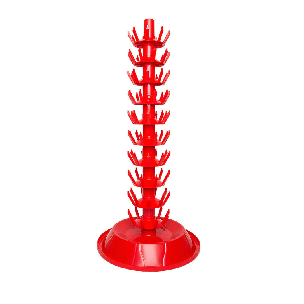 Bottle Tree 90 Bottle Holder Rotating - Efficient and Hygienic Bottle Drying and Storage