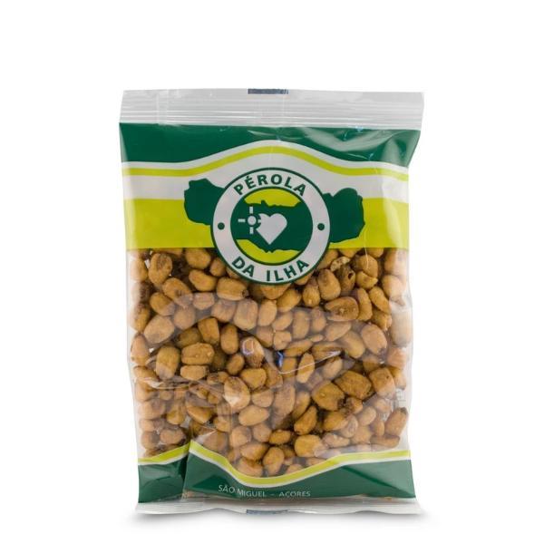 Crunchy Barbecue Corn Nuts - 100g | 3.5oz (Case of 10) - Savory Snack with Dried Garlic and Brown Sugar - Convenient Single Serve Portions - Product of Portugal