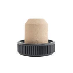 Plastic Top Corks #8 Pack of 100 (25 mm x 20mm | 0.98 in x 0.78 in)