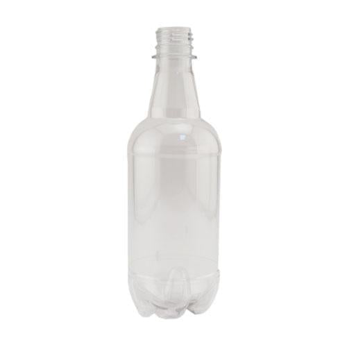 Clear P.E.T Beer Bottles 24 per Case (500 ml | 16.91 oz)