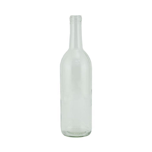 Clear Glass Bordeaux Bottle 12 per Case (750 ml | 26.4 oz)