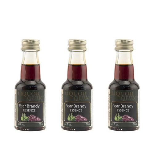 Pear Brandy Essence 3 per Pack (20 ml | 0.65 fl oz)
