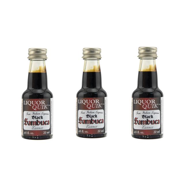 Black Sambuca Essence 3 per Pack (20 ml | 0.65 fl oz)