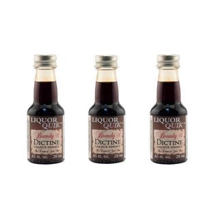 Brandy & Dictine Liqueur Essence 3 per Pack (20 ml | 0.65 fl oz)