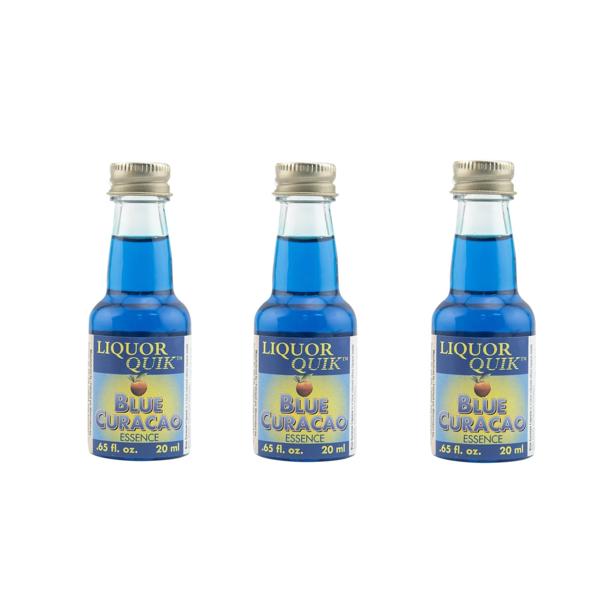 Blue Curacao Essence 3 per Pack (20 ml | 0.65 fl oz)