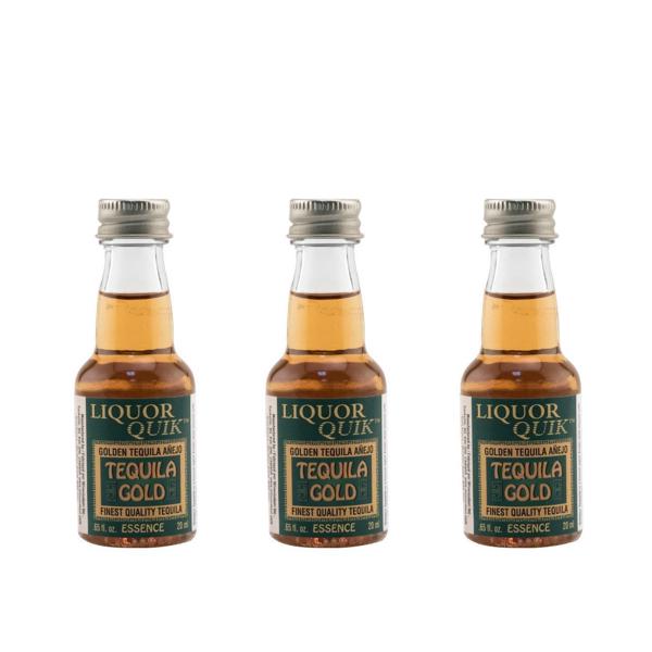 Golden Tequila Essence 3 per Pack (20 ml | 0.65 fl oz)