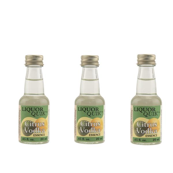 Citrus Vodka Essence 3 per Pack (20 ml | 0.65 fl oz)