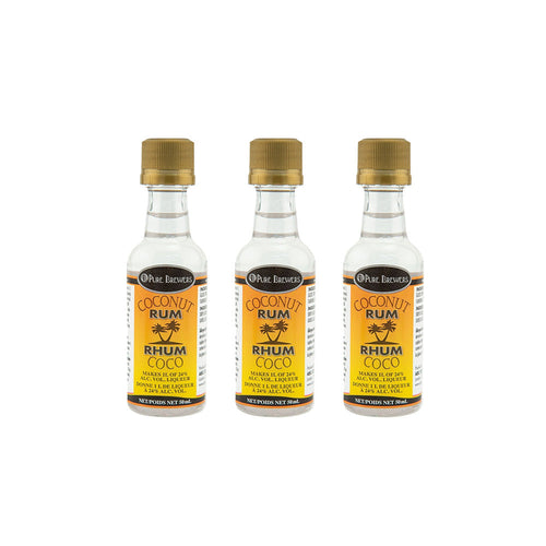 Coconut Rum Liqueur Essence Pack of 3 (50 ml | 1.69 oz)